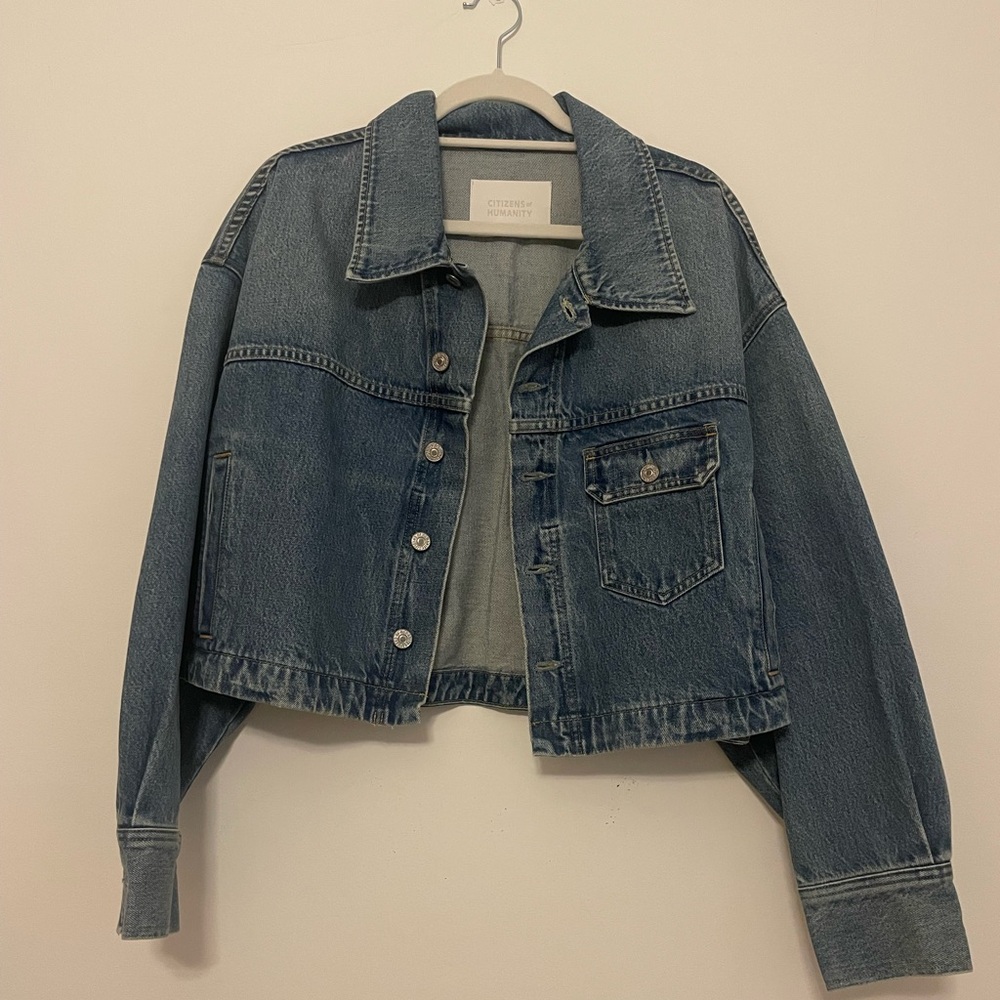 Citizens Of Humanity Chantry Crop Regenerative Cotton Jacket